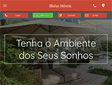 Tablet Screenshot of ilheusmoveis.com